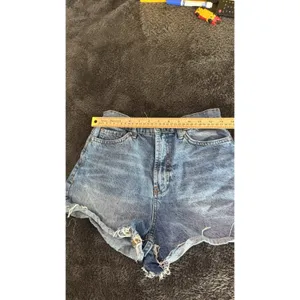 BDG Urban Outfitters A-Line Shorts Light Wash, High Rise, Womens Size 27 thumbnail 6