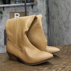Universal Thread Womens Sommer Western Boots 87929898 Light Brown 7.5M thumbnail 2