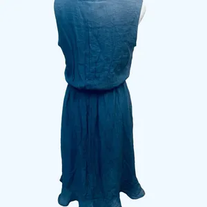 Wrangler‎ Blue Cowgirl RodeoDress Small Western Boho Rodeo Farm Cottage thumbnail 2