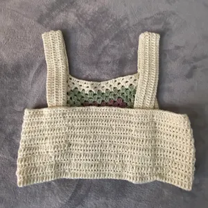 Handmade Crochet Top Size L thumbnail 2