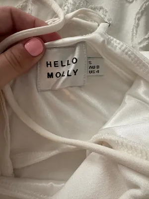 Hello Molly White Dress thumbnail 3