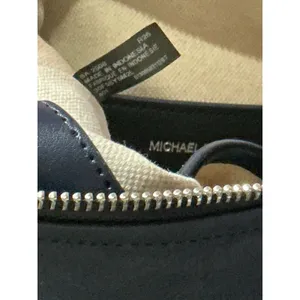 Michael Kors Nolita Medium Blue Suede Convertible Shoulder Hobo Bag 30F5GY5M2L thumbnail 12
