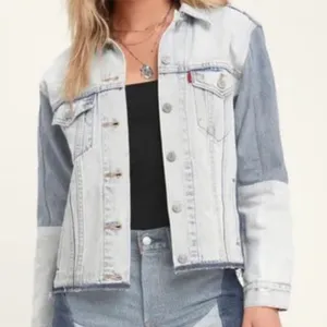 Levi’s premium Two-Tone Denim‎ Jacket sz XS thumbnail 1