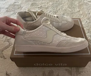 DV by Dolce Vita Notice Pearl Off White Sneakers thumbnail 1