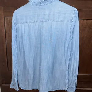 American Eagle Outfitters Light Blue Casual Shirt thumbnail 3