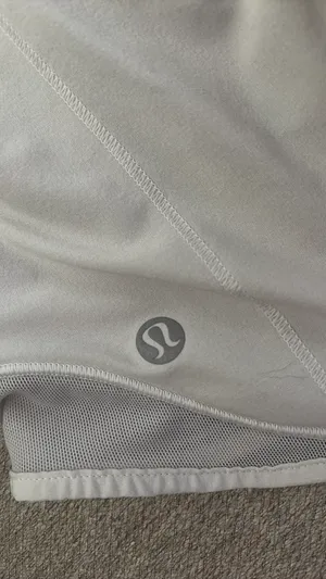White Lululemon Hotty Hot High-Rise Shorts 4" thumbnail 5