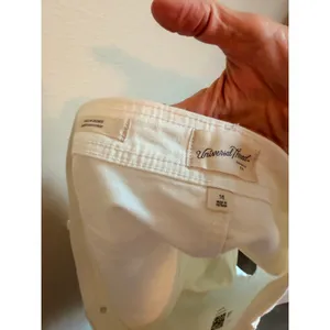 Universal‎ Thread Sailor Shorts Women 16 White High Rise Denim Summer Casual thumbnail 4