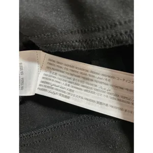 Abercrombie & Fitch 90s Straight Ultra High Rise Black Faux Leather Trousers 2 thumbnail 6