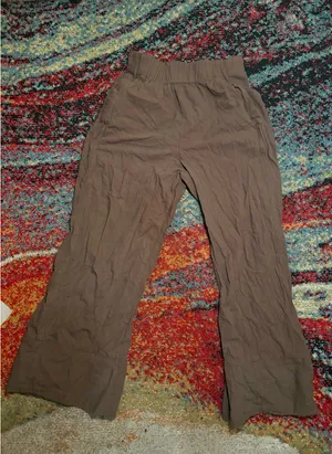 Brown Linen pants Size M thumbnail 1