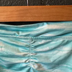 Hurley Light Blue Tie Dye Women's Bikini Bottom Size Large thumbnail 5