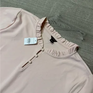 •ANN TAYLOR• ROSE PINK BLOUSE thumbnail 5