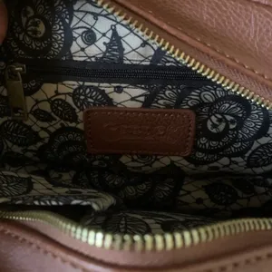 CARLOS by Carlos Santana Women's Libra Camera Bag Whiskey/Stitch Handbag thumbnail 8
