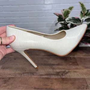 Torta Caliente Faux Snakeskin Heels thumbnail 2