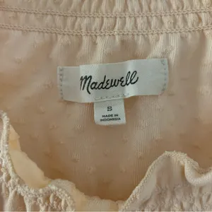 Madewell Clipdot Ruffle Top thumbnail 4