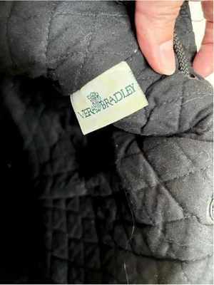 Women's Vera Bradley Black & Brown Zebra Print Quilted Backpack One Size thumbnail 8