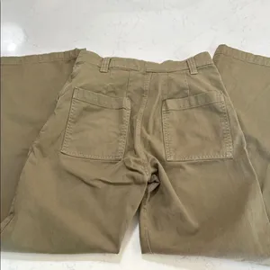 Zara women’s khaki jeans. Oversized. Size Small. thumbnail 2