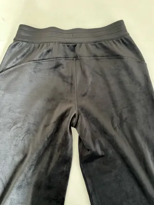 Lululemon Black Stretch Athletic Jogger Pants Women’s Large thumbnail 3