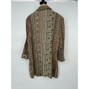 Classic Apparel‎ Vintage Layered Tunic Jacket Eclectic Grandpa Boho Earthy Sz 12 thumbnail 4