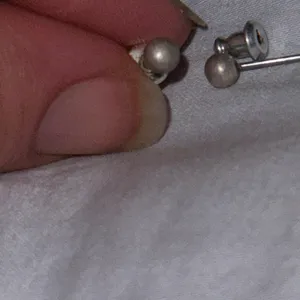 Silver Stud Earrings thumbnail 4