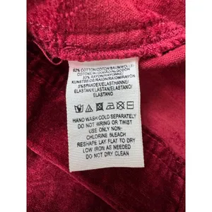 Free People Red Velvet Mini Skirt thumbnail 9