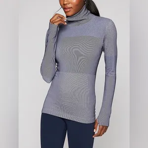 Athleta FLURRY BASE LAYER TURTLENECK Charcoal Grey Small thumbnail 9
