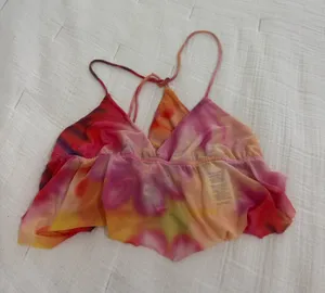 Urban Outfitters Tie Crop Top thumbnail 1