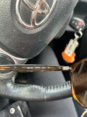 Ray-Ban Sunglasses Round 2180 Brown thumbnail 8