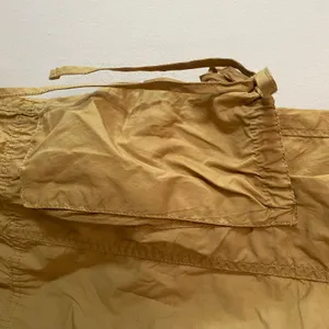 Abercrombie & Fitch Khaki Streetwear Parachute Utility Cargo Pants Baggy Small thumbnail 5