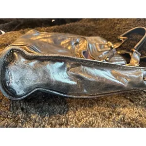Charles David, black leather bag thumbnail 15