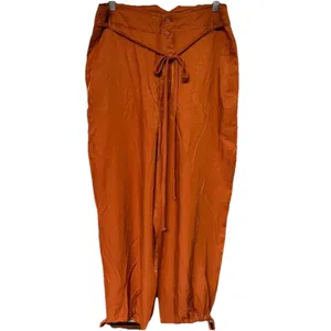 Anthropologie TINY Heidi Pants Sz L Burnt Orange Boho-Chic Vintage-inspired NWOT thumbnail 3