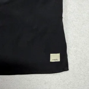 Vuori Villa Cami Black V-Neck Performance Stretch Tank Top Size L thumbnail 3
