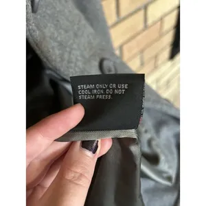 M. Liman Penguin Fashions Womens Vintage Wool Button Long Coat Gray Size 18 thumbnail 9