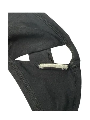 HTF: Bombshell Sportswear ✵ Queen Peekaboo Cut Out Sports Bra ✵ Black ✵ M thumbnail 9