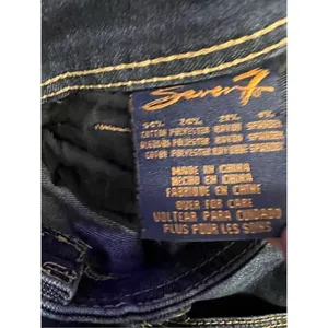 Seven7 Medium Wash Blue Skinny Jeans 28 thumbnail 5