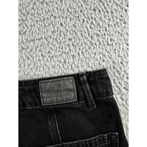 American Eagle‎ Skirt Women 6 High Rise A Line Button Front Denim thumbnail 7