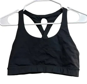 Lululemon Cross Back Bra Black 8 thumbnail 1