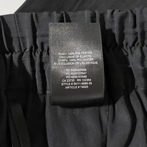 Aritzia Babaton Plisse Crinkled Satin Pull-On Pants Black Size Small thumbnail 15