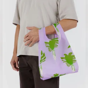 Baby Baggu Reusable Tote Bag - Daikon Pink Print - NWT thumbnail 1
