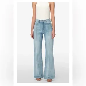 Seven for All Mankind The Ultra High Rise Dojo Center Seam‎ Flare Trouser Jeans thumbnail 2