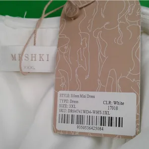 MESHKI Eileen Mini Dress White Bridal 3XL NWT Luxury Minimal Summer Wedding thumbnail 4