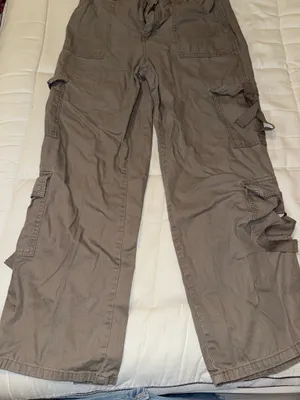 Grey Cargo Pants  thumbnail 2