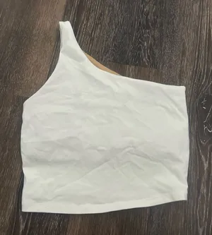 Old Navy One Shoulder Crop Top  thumbnail 1