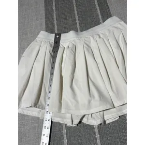 All in Motion Womens White Pleated Tennis Skort Athletic Skirt Size L PID-PR1438 thumbnail 2