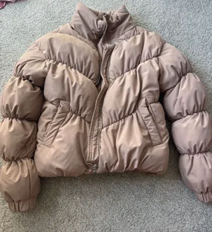 Brown Puffer Boutique Coat Size L thumbnail 1