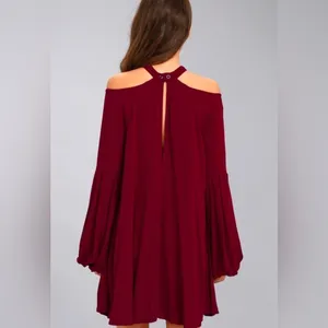 Free People Drift Away Cold Shoulder Tunic Top / Dress thumbnail 9