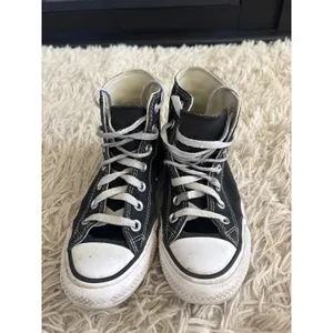 Converse Chuck Taylor‎ All Star High Top Black Canvas Sneakers Mens 4 Womens 6 thumbnail 2