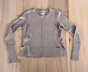 Abercrombie & Fitch Sweater Light Brown Size Small thumbnail 1
