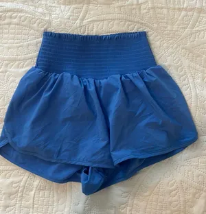 Aerie OFFLINE Smocked High-Waisted by Shorts thumbnail 1