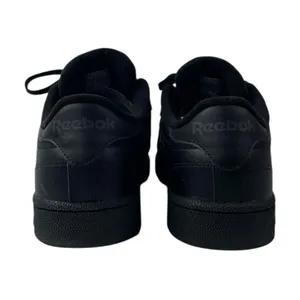 Reebok Club C Men's Black Leather Lace Up Low Top Athletic Sneakers Shoes 11.5 thumbnail 3