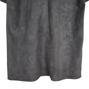 HYFVE Women's L Brown Faux Suede Mini Shift Dress thumbnail 7